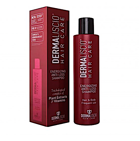 Dermaliscio energizuojantis šampūnas nuo plaukų slinkimo, 200ml